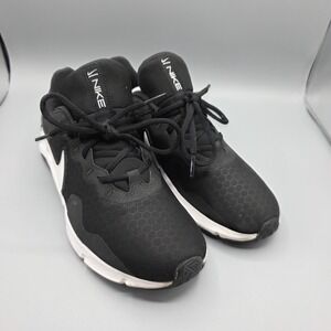 NIKE Legend Essential 2 Sneakers Mens 8 Black White Training Running Gym Shoes